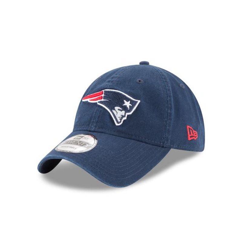 NFL New England Patriots Core Classic 9Twenty Adjustable (XET5584) - Blue New Era Caps